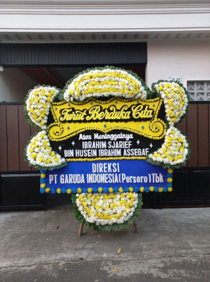 Papan Bunga Duka di Cipari